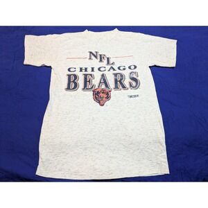 Vintage Chicago Bears Shirt Mens Medium White NFL Football Trench Ultra 90s